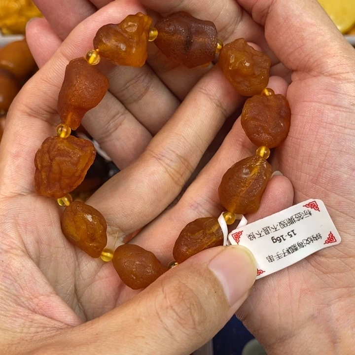 琥珀未镶嵌珠宝奇石