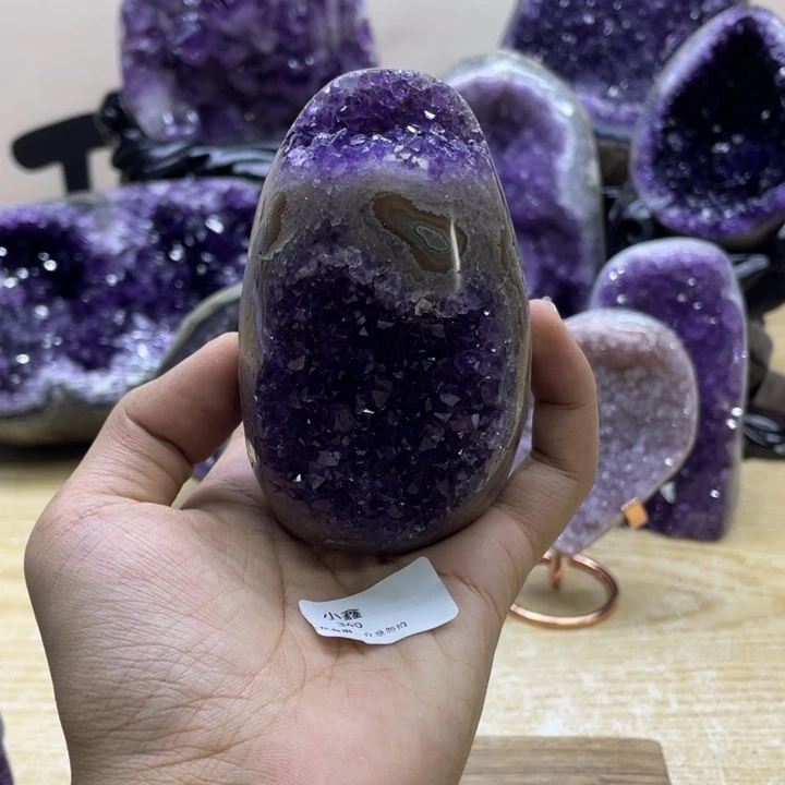 未镶嵌大型摆件（非配饰）紫晶