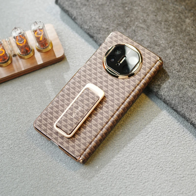 适用华为MateX5手机壳新款中轴保护x6典藏版腕带支架商务保护套