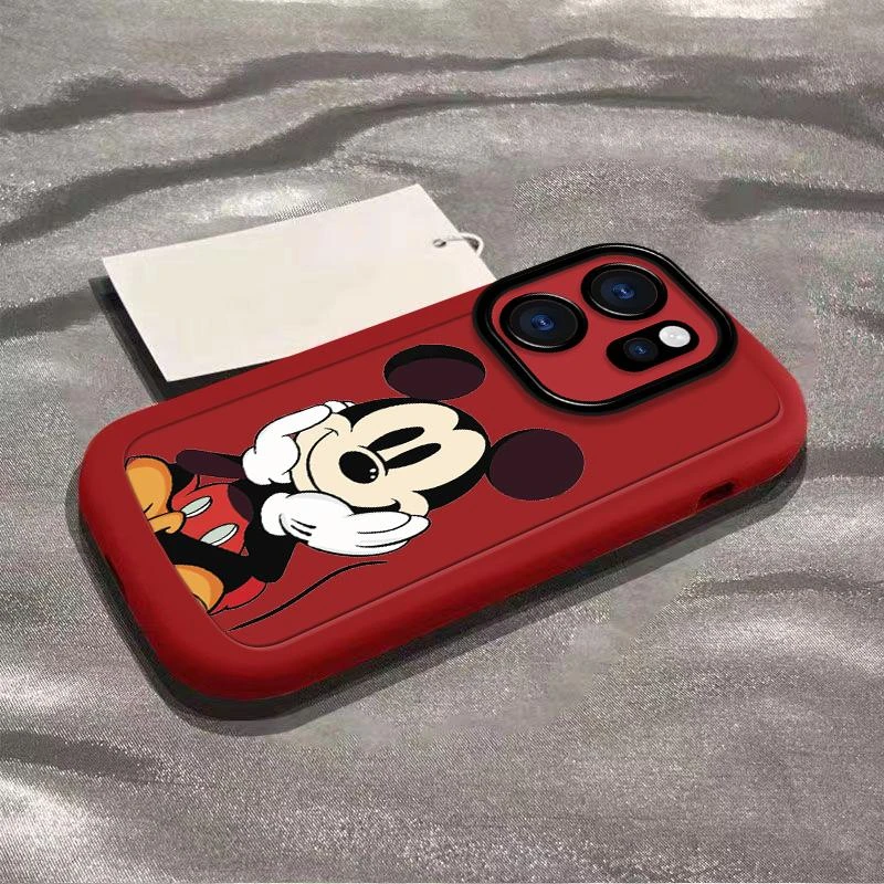 微笑托脸米奇适用OPPOReno15手机壳PLW110潮牌OPPOReno15pro防摔