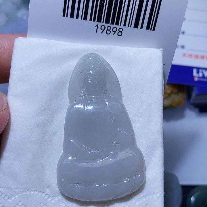 翡翠未镶嵌颈饰天光墟翡翠市场现金代购
