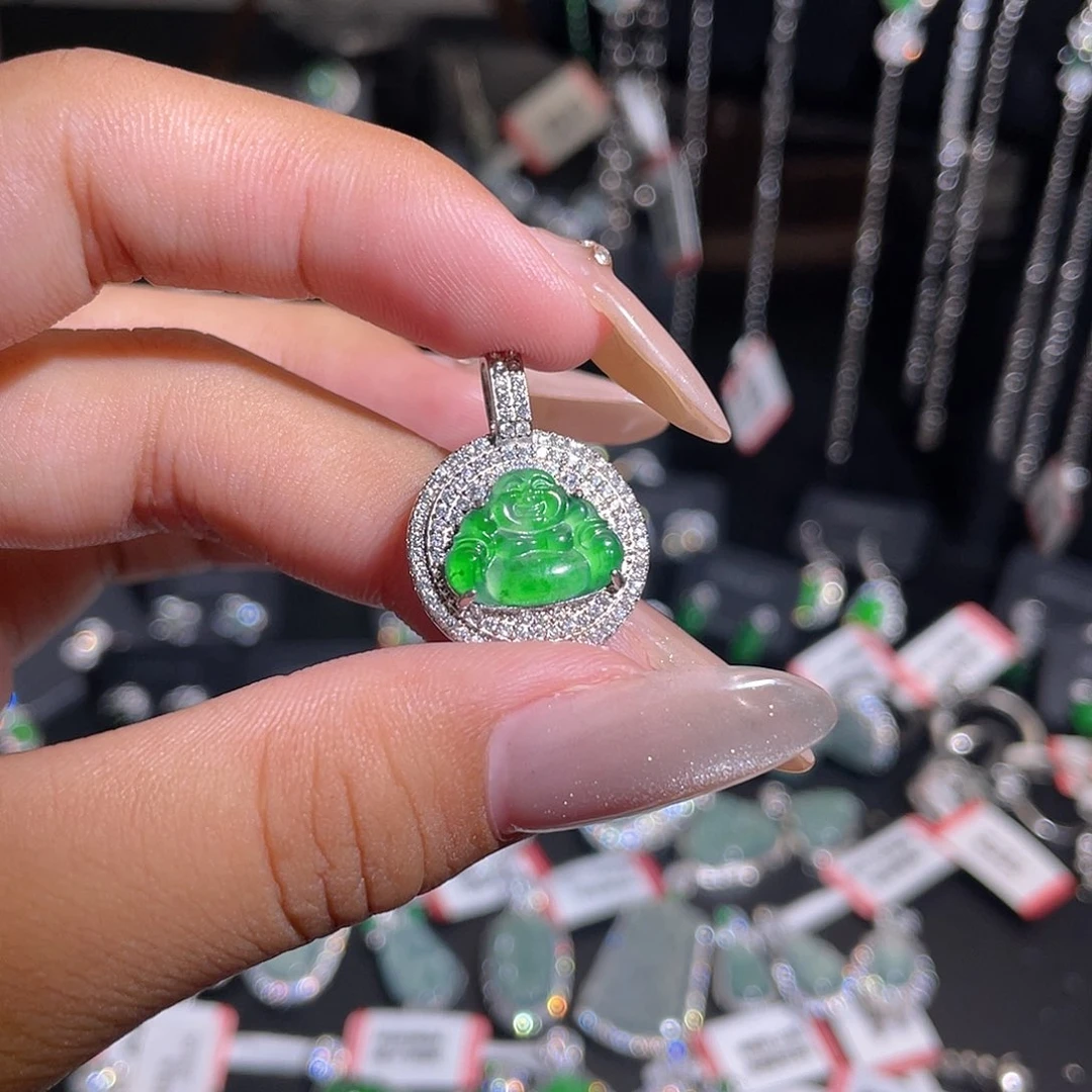 吊坠(不含链)未镶嵌翡翠