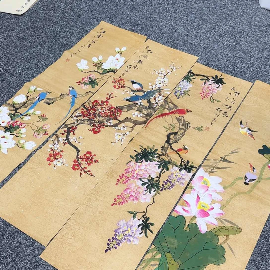 国画纯手绘字画作品欣赏