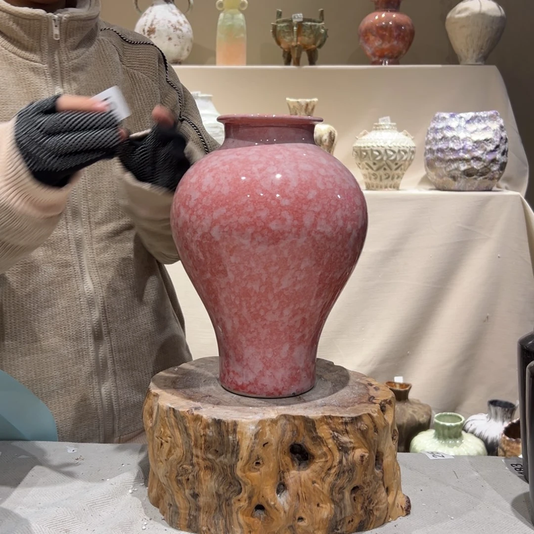 景德镇高温陶瓷315花瓶摆件花瓶摆件花瓶