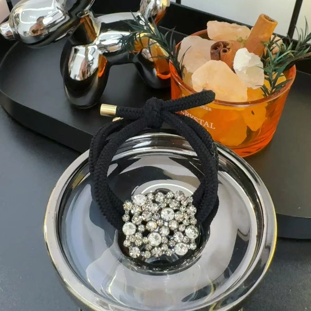 韩国原单满钻双带发绳