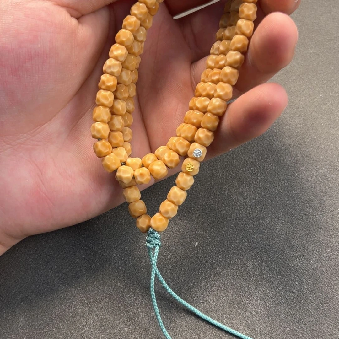 菩提根/象牙果吊坠龙脊无相108