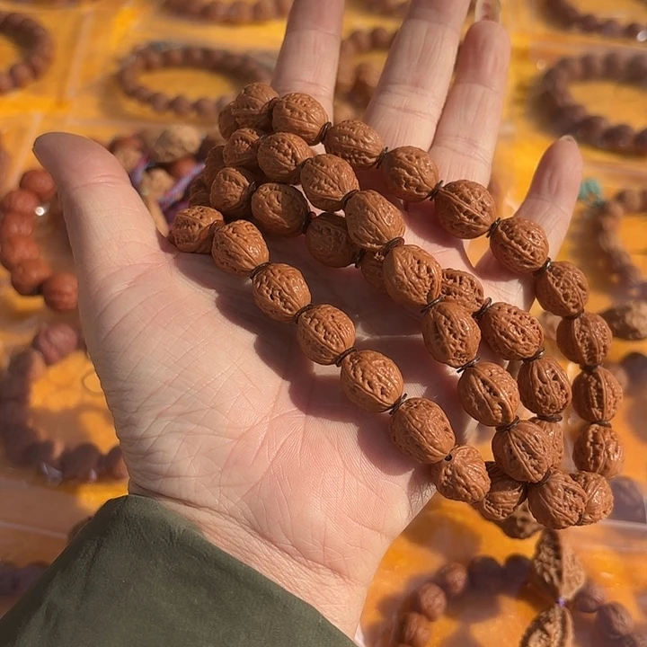 文玩核桃手串野生