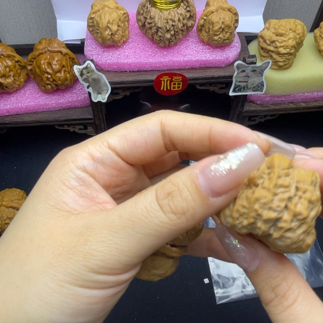 核桃手串/手链乐***乐蛤蟆头