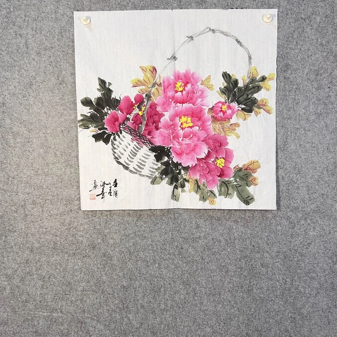 国画089 花鸟在此鸣叫的日子