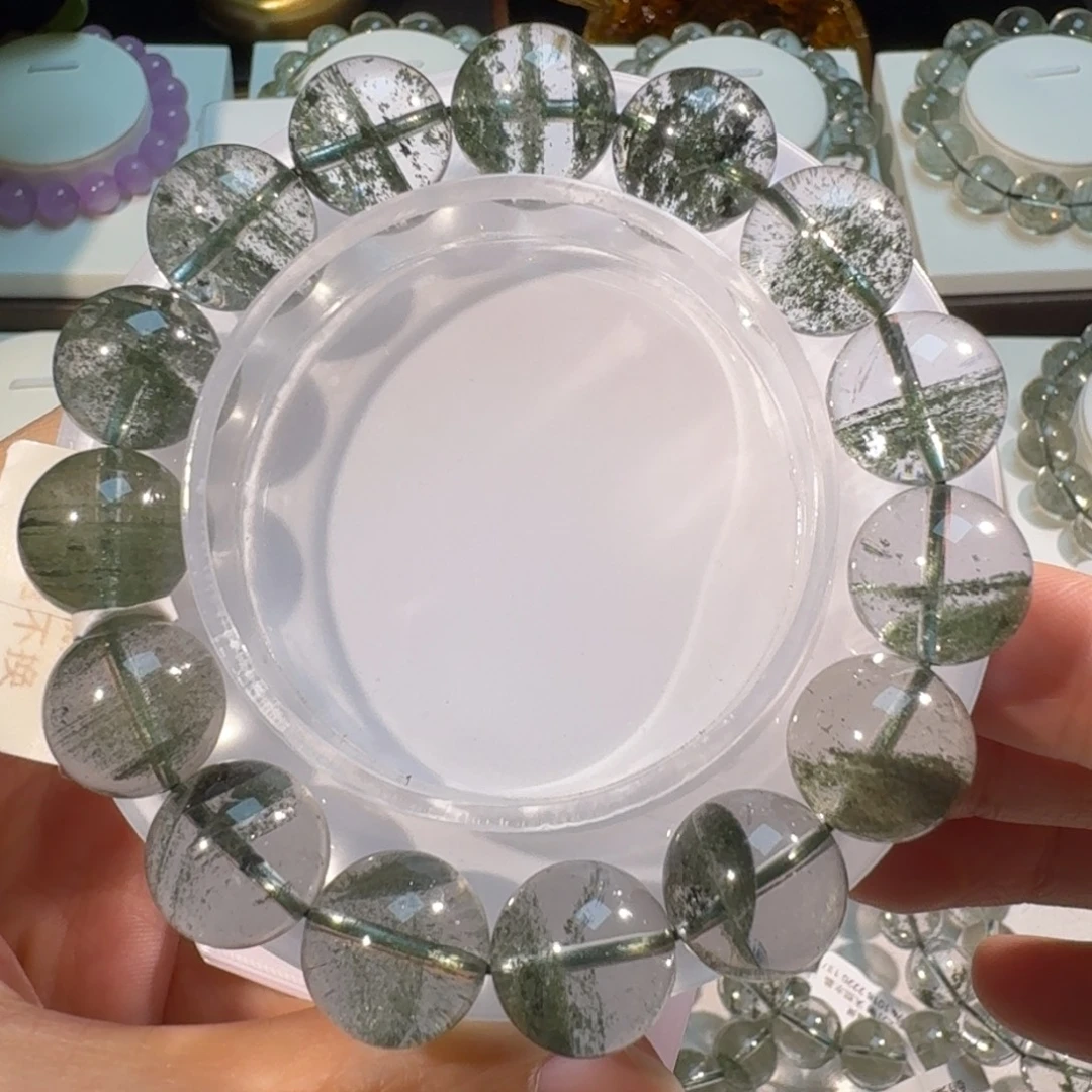 手链未镶嵌水晶绿幽灵
