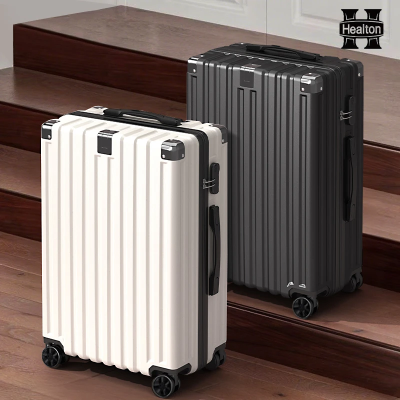 希尔顿新品大容量密码行李箱男结实耐用旅行拉杆箱拉链皮箱旅行箱