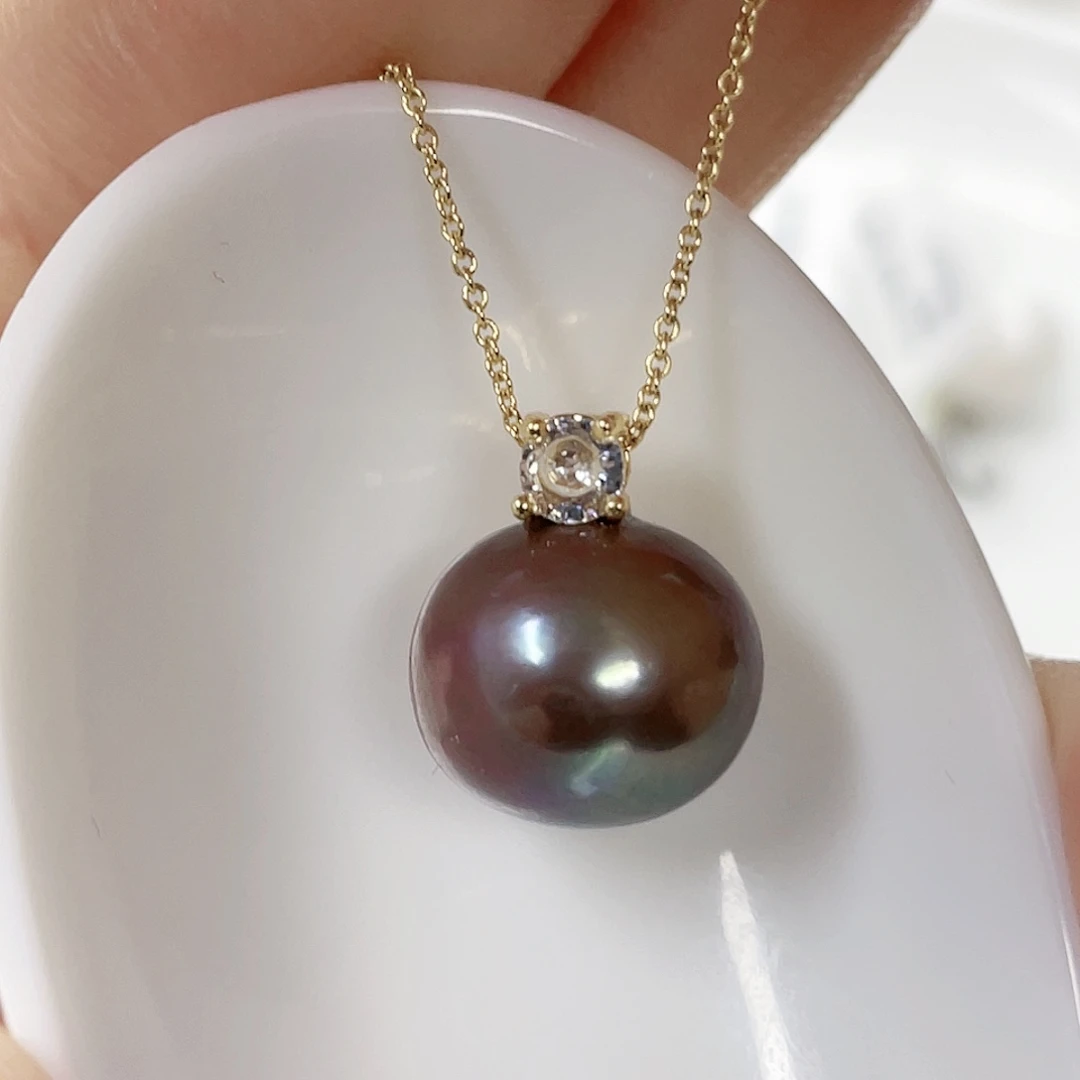 淡水珍珠吊坠(赠链)未镶嵌