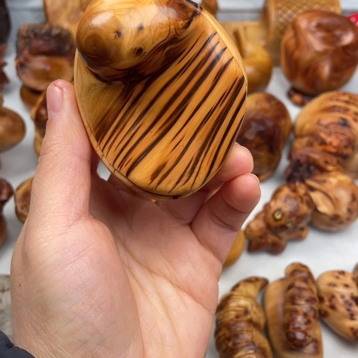 木太行虎皮闻香把件鉴赏期48小时