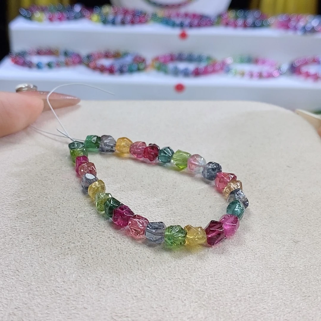 手链未镶嵌碧玺糖豆