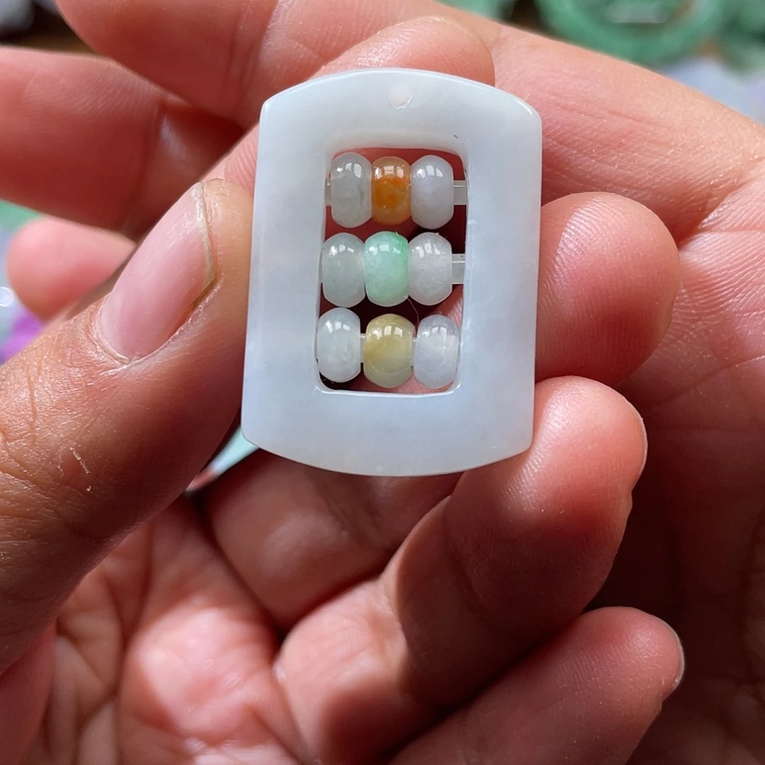 颈饰未镶嵌翡翠翡玉缘翡翠