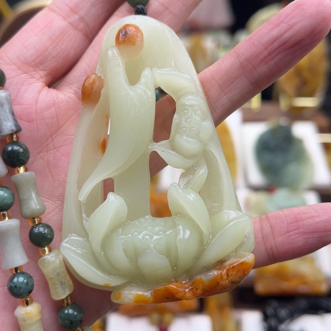 未镶嵌岫玉挂件挂件