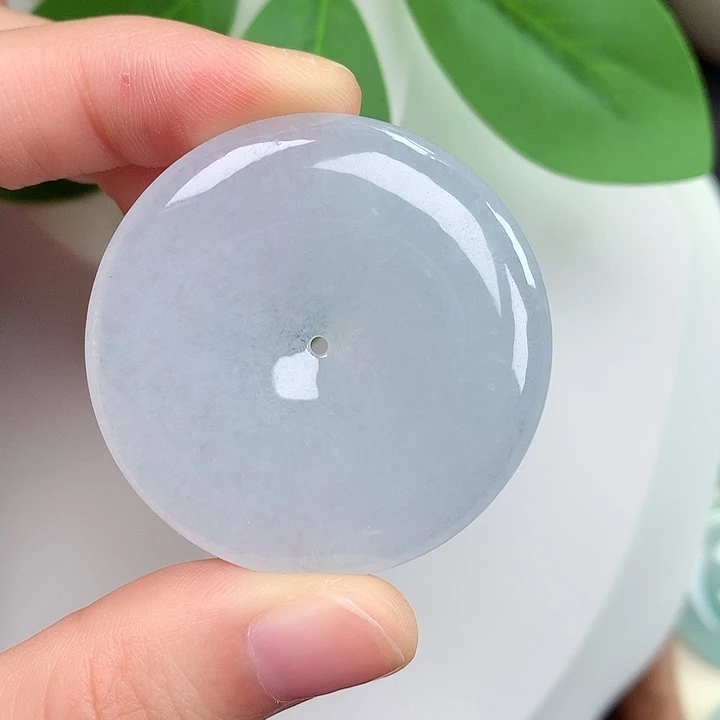 颈饰未镶嵌翡翠平安扣39-5.3mm