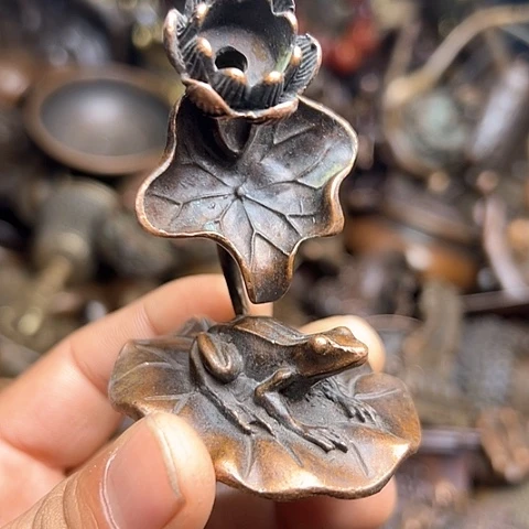 铜制文玩把玩物件