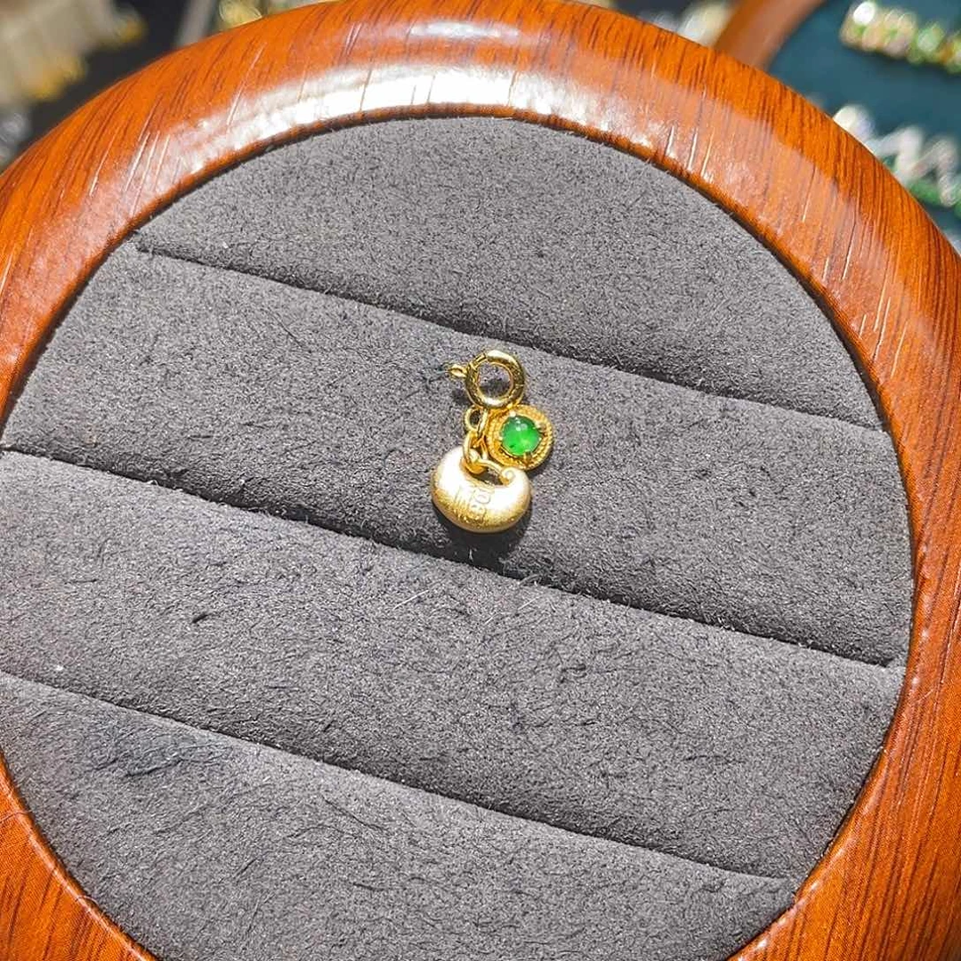 翡翠银S925镶嵌颈饰