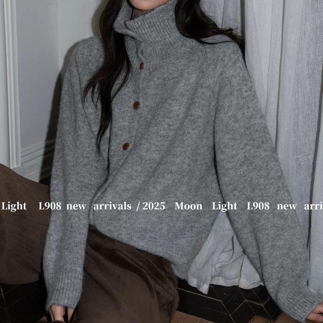 ouni@L908 韩系时尚百搭休闲上衣 1-4