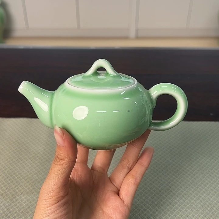 龙泉云间青瓷小米茶器