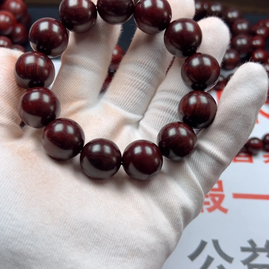 小叶紫檀手串/手链原生态18顶泥