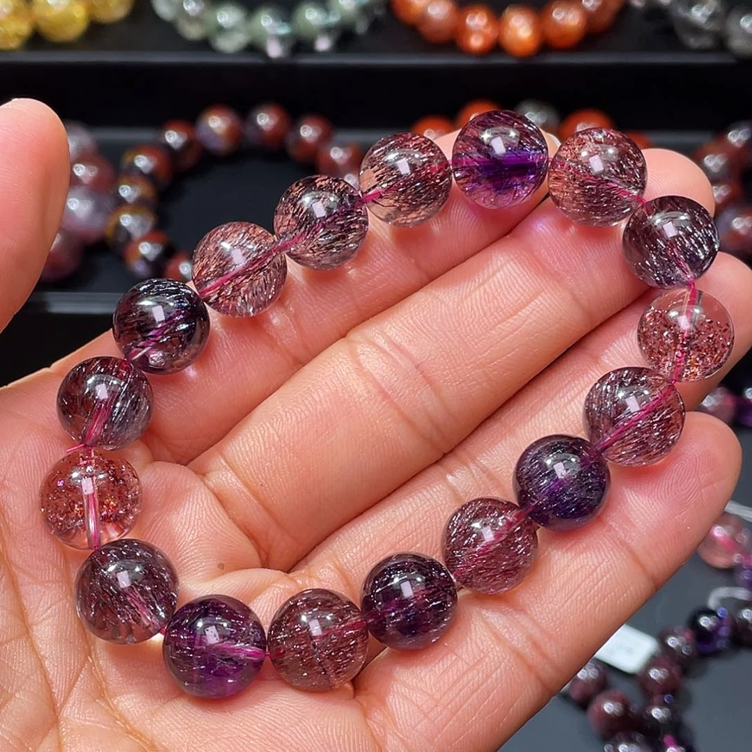 未镶嵌手链水晶超七手链