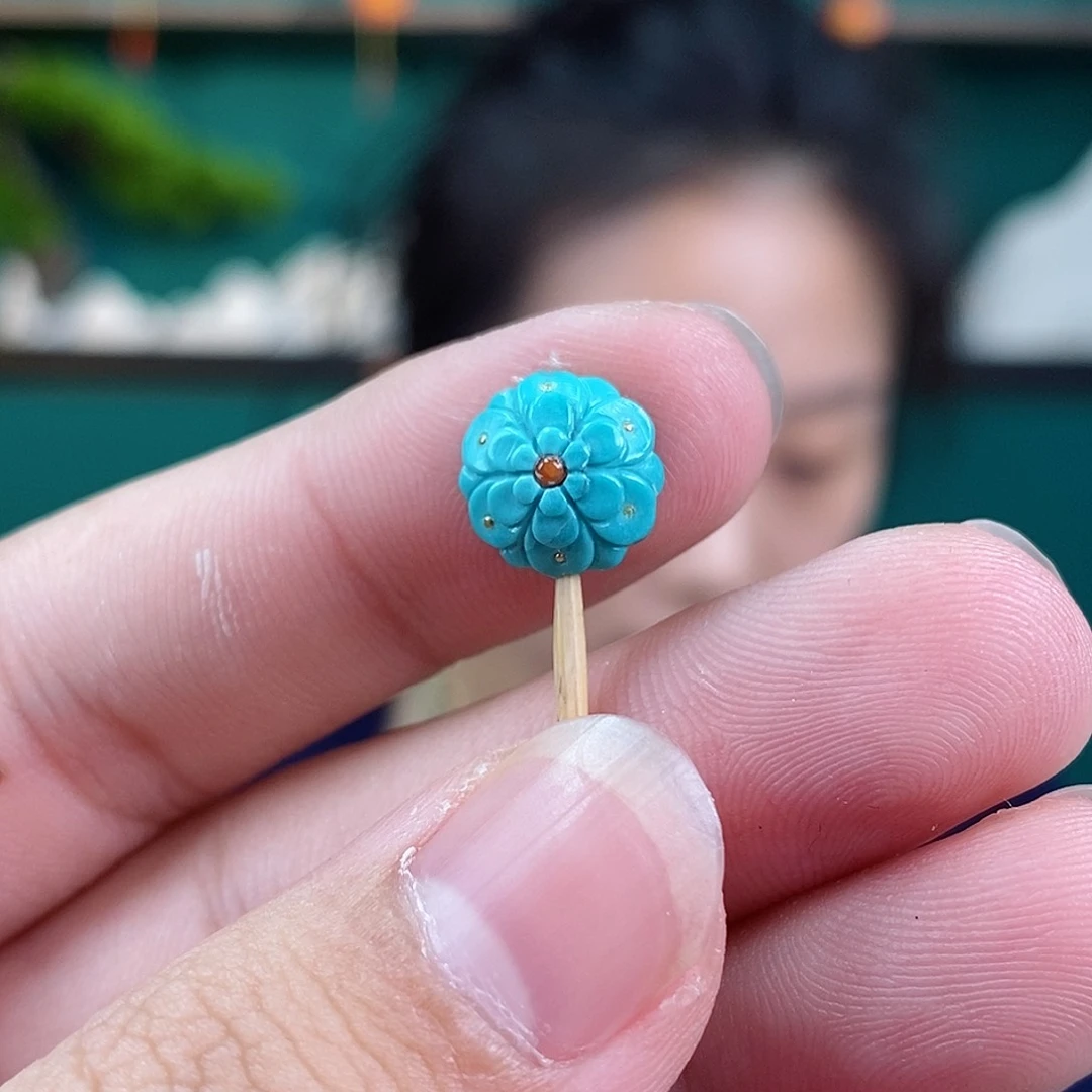 绿松石珠宝奇石未镶嵌