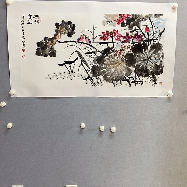 国画亲笔手绘原创