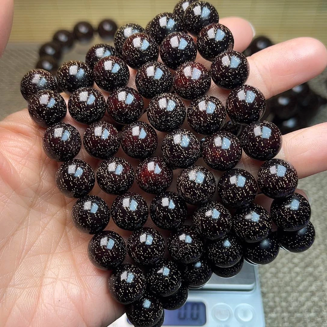 檀香紫檀（小叶紫檀）1.2 108颗 爆星