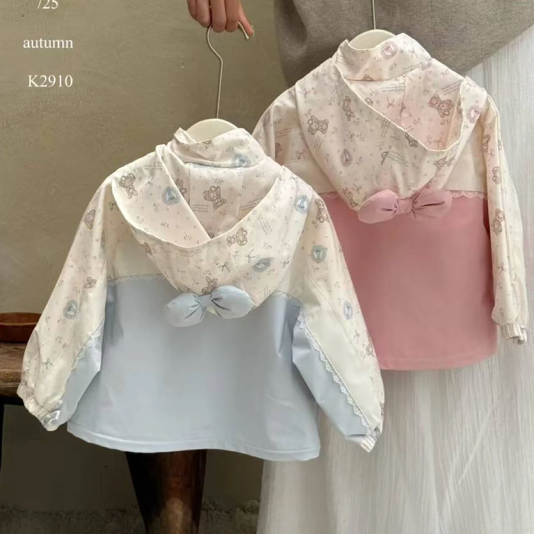 釉兮 2910女童连帽外套2025秋款拉链夹克(汉服)