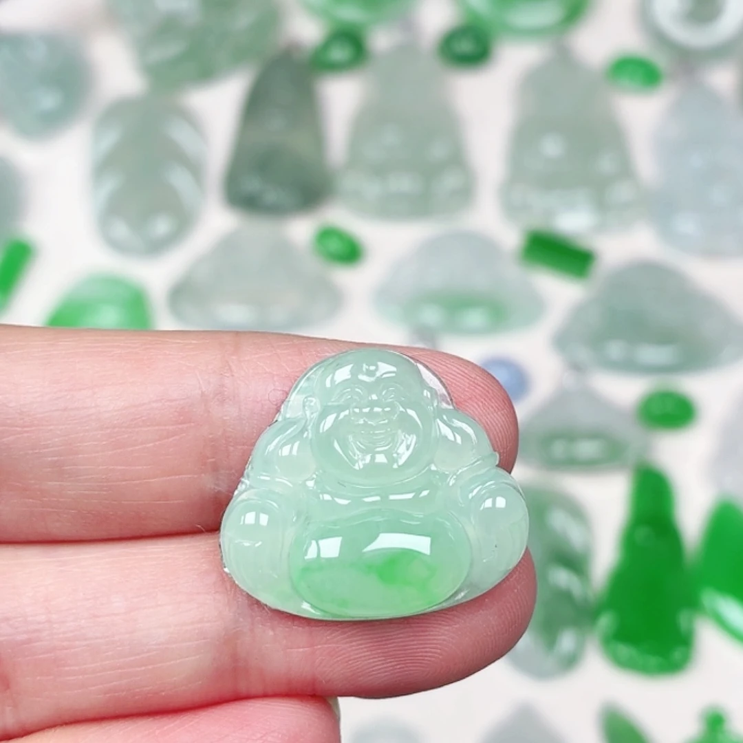 翡翠裸石缅甸天然A货翡翠