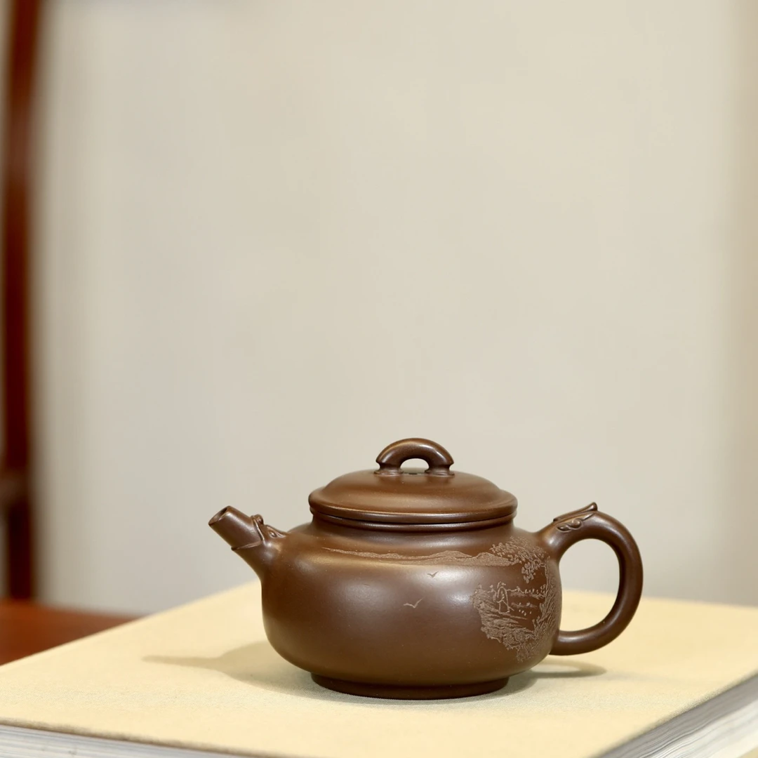 龙泉·高工作品 容量330cc/紫泥