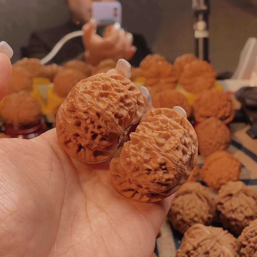 吊坠文玩核桃44宫灯