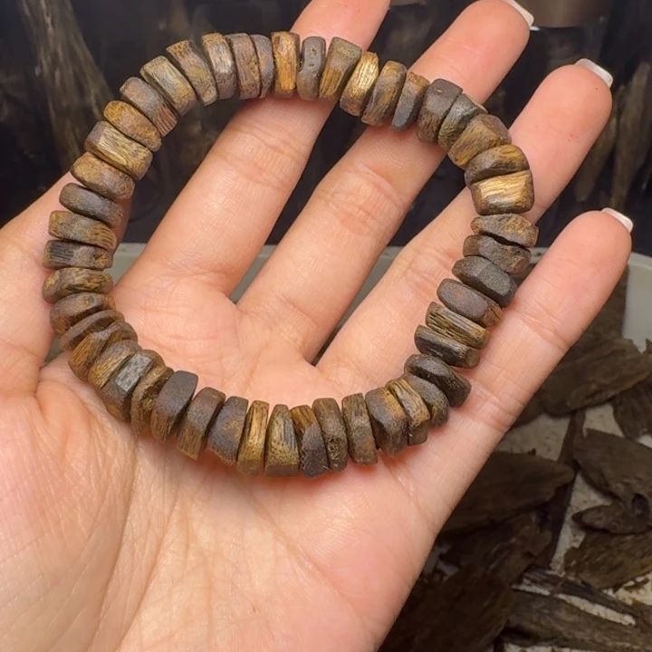 木海南陆河片珠10克