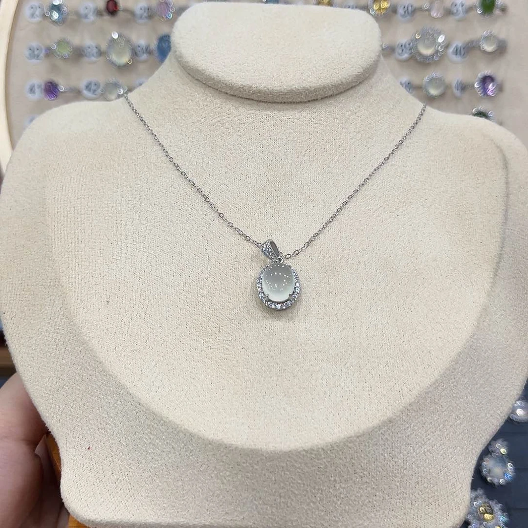 凉***拌蛇纹石玉银S925镶嵌戒指