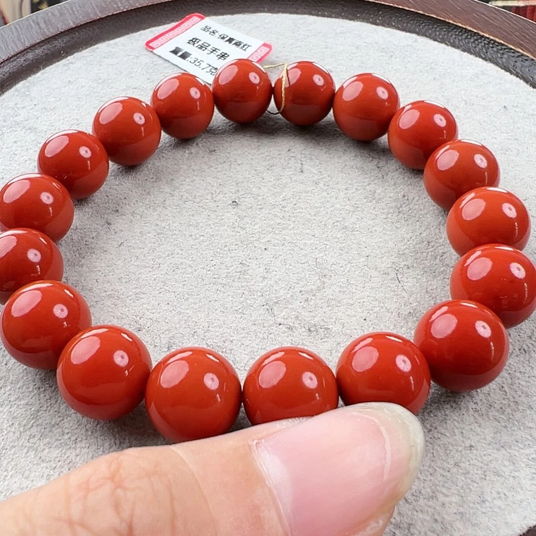 南红玛瑙手串未镶嵌