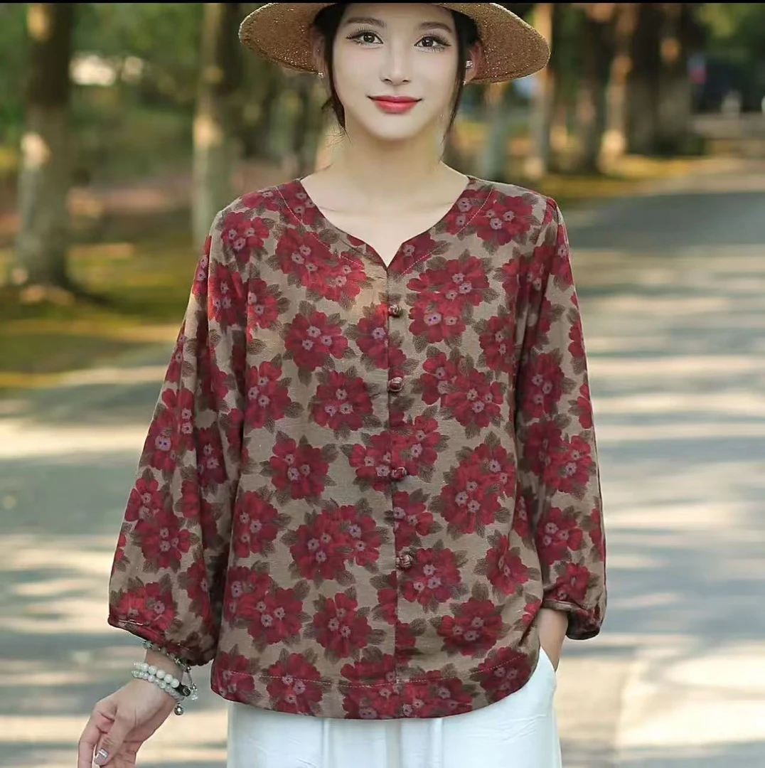 [牵牛花]2025新款百搭T恤