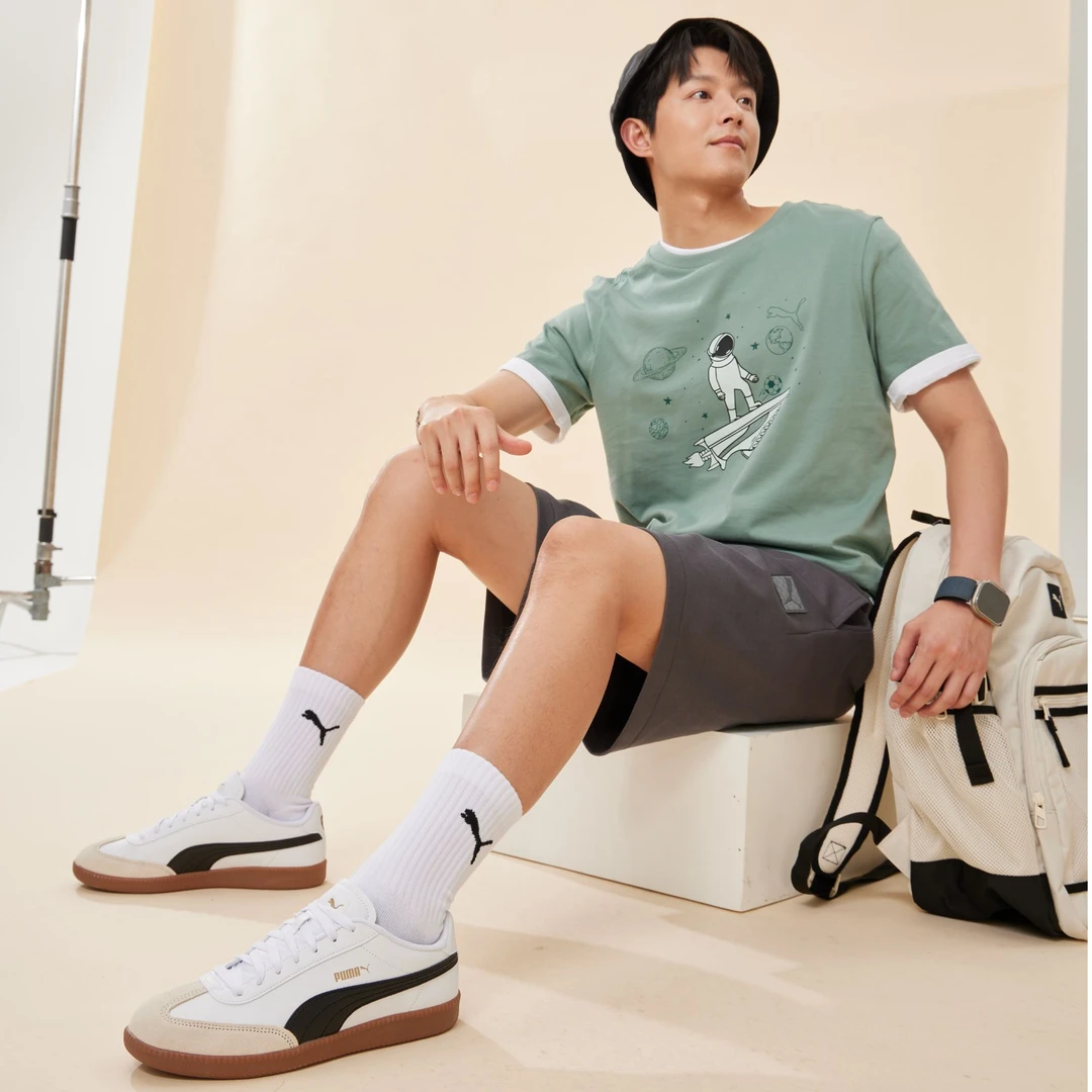 PUMA彪马官方 新款男女同款复古休闲运动鞋德训鞋 398174