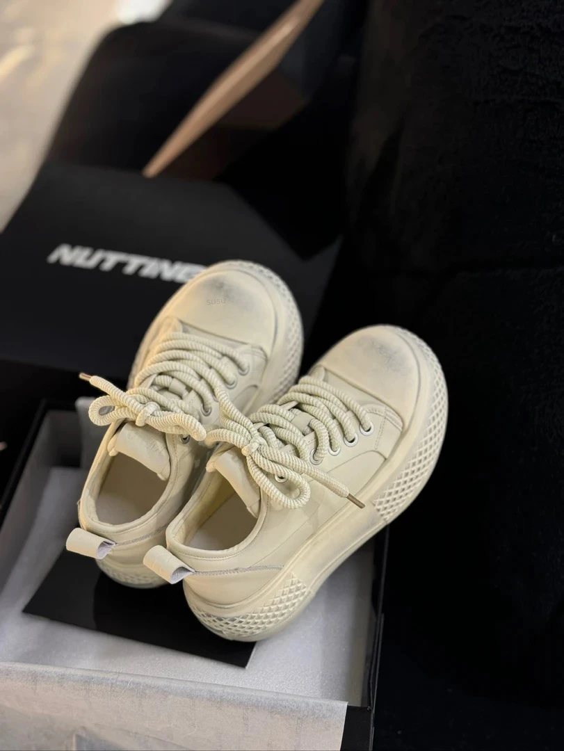 SUSU 厚底大头系带休闲板鞋150 -1 A3 2上