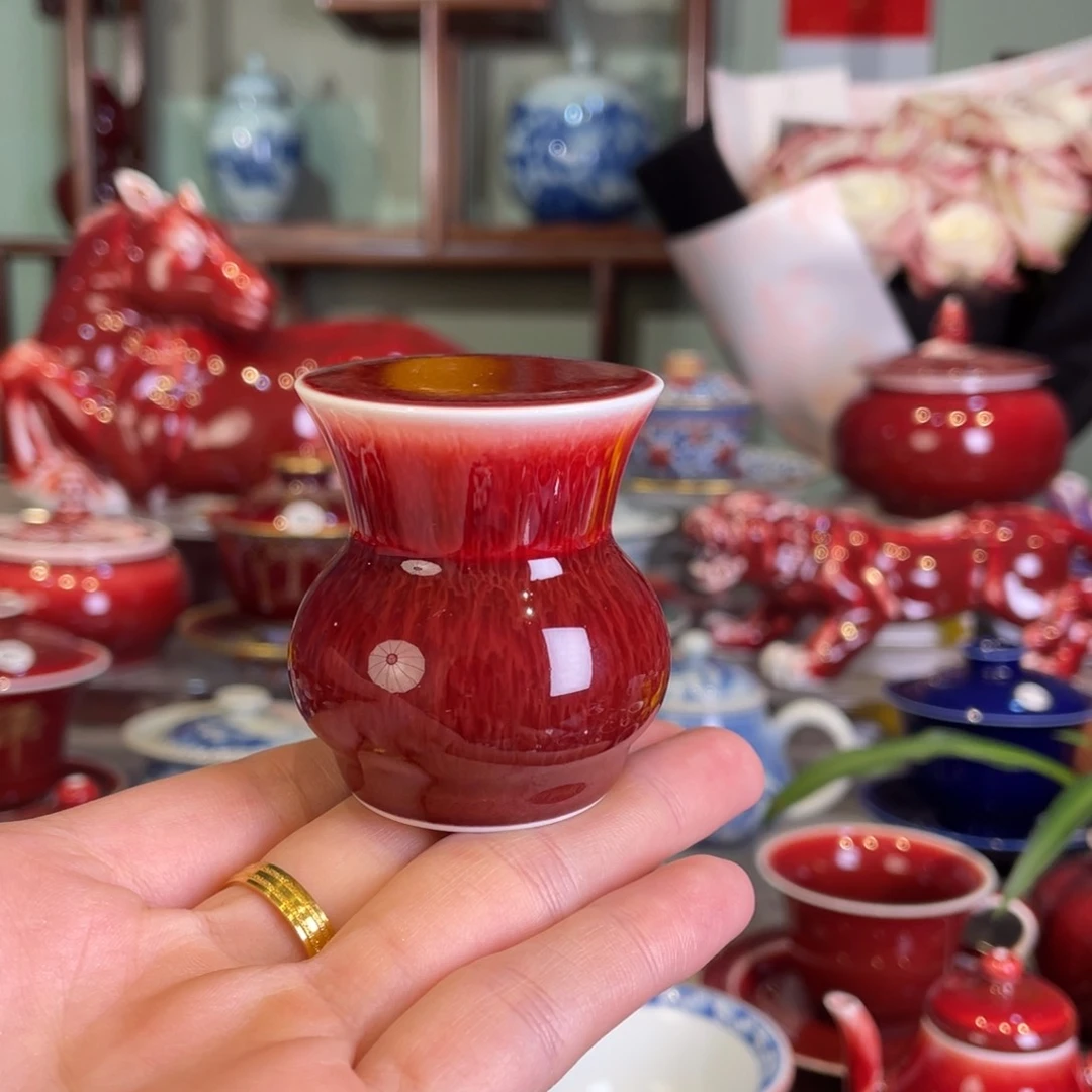 清欢雅玩原矿郎红福利盖置