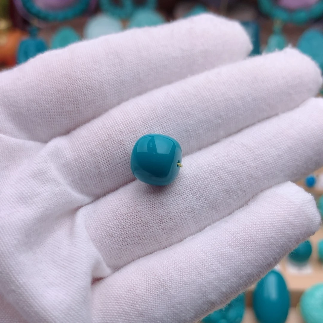 未镶嵌绿松石珠宝奇石11.5-10.2