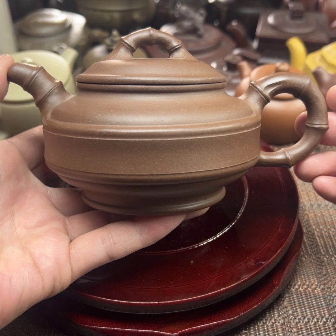 茶壶紫砂宜兴原矿紫砂壶300毫升容量