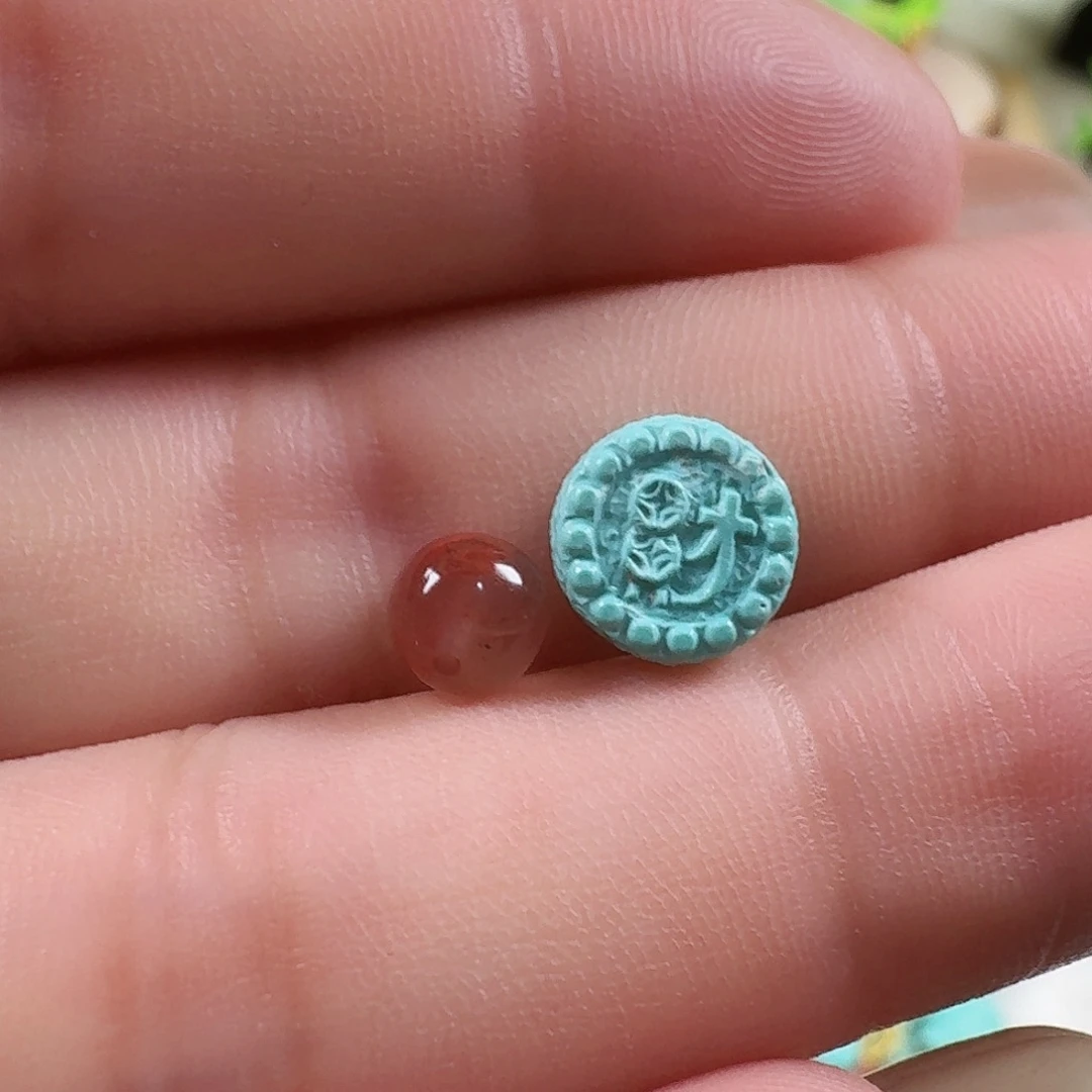 南红玛瑙未镶嵌颈饰