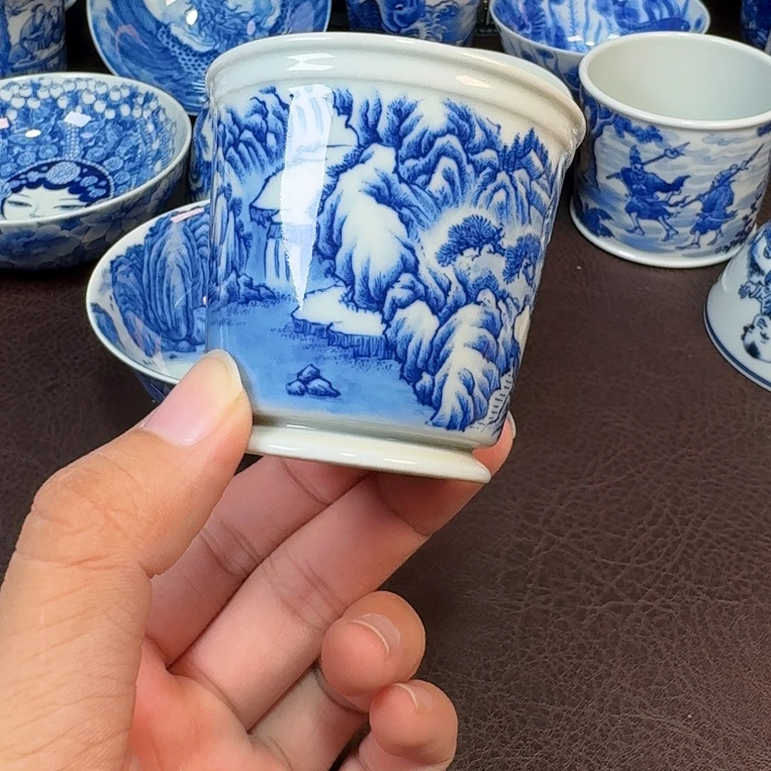 ～***1现代景德镇陶瓷杯