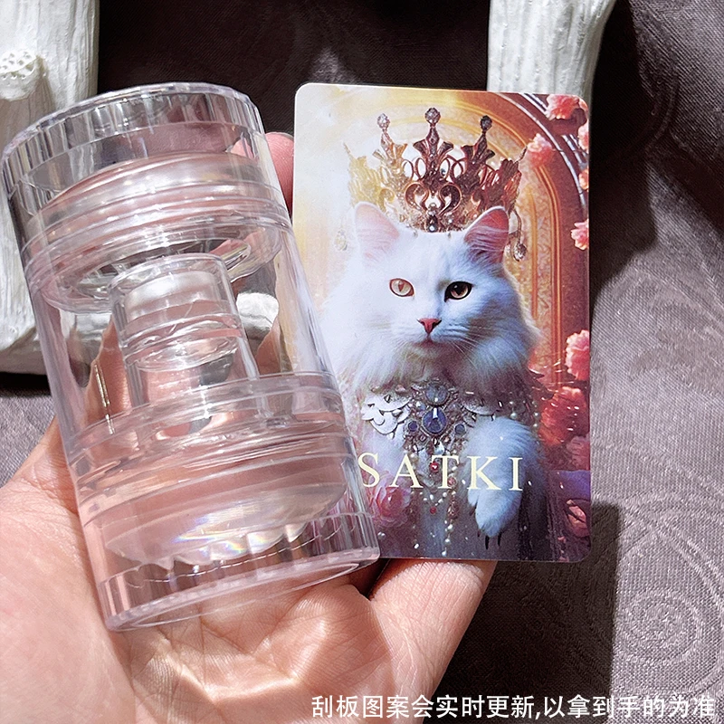 【89号车三原色印花胶】2.5g幼仔专用胶可拍拍彩绘造型蹭粉耐酒精擦