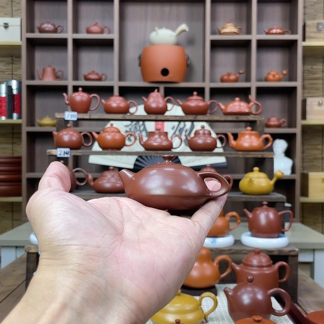 ~***~茶壶紫砂潮州手拉壶廷廷