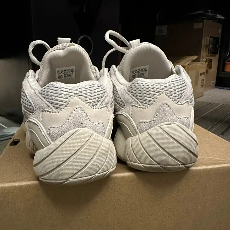 qbqa官方正品~椰子500黑武士男女新款厚底休闲老爹鞋2025秋季运动