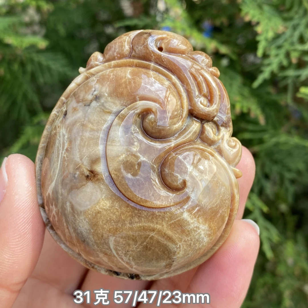 【小伊琥珀】31克根蜜如意吊坠