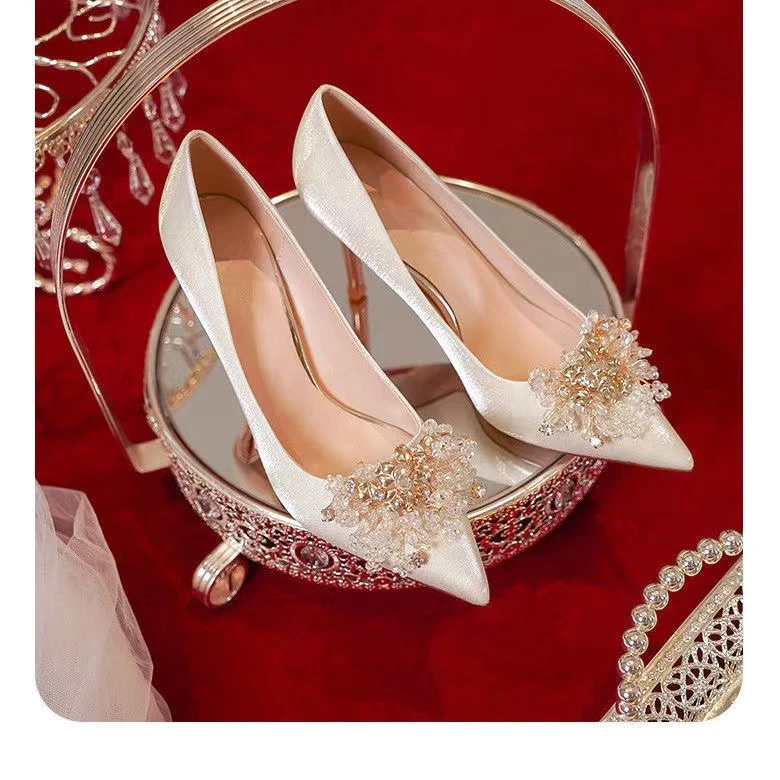 【非图片款5号店】轻奢百搭高跟女鞋时尚女鞋